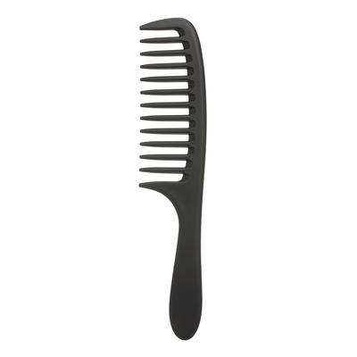 Pieptene cu dinți lați pentru descurcarea părului Pieptene lat dinți rotunzi Pieptene pentru coafură Pieptene antistatic din carbon Pro Salon Vopsire Instrumente de styling