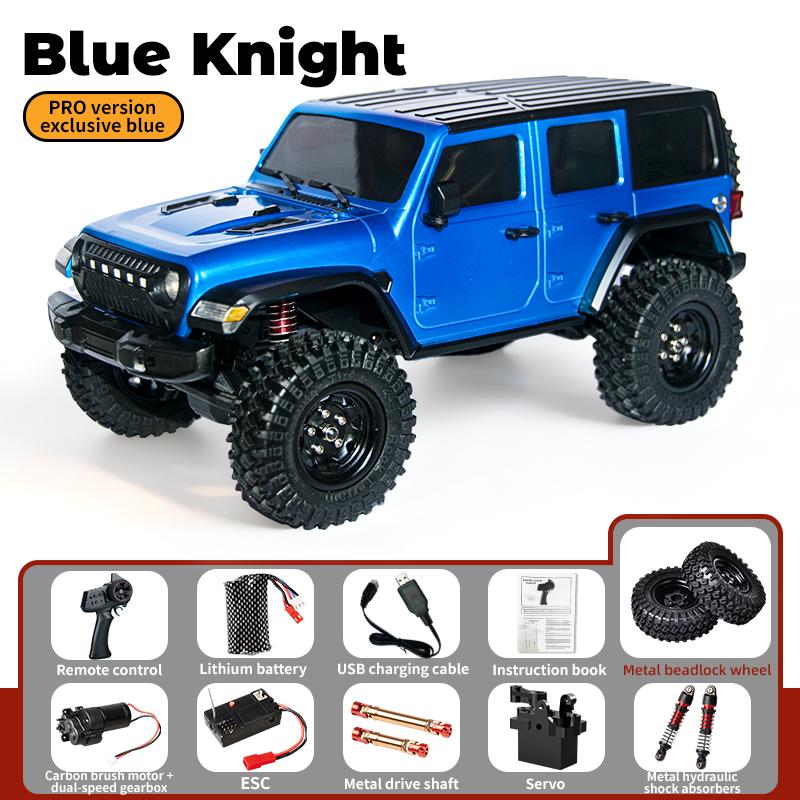 C8801 PRO 4WD RC Car 1/18 Scale Model 4x4 Off-road Remote Control Climbing Vehicle 2.4G 12km/h High Speed Crawler Toys for Kids
