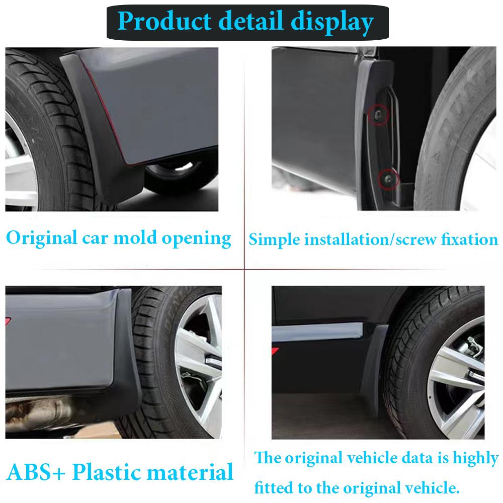 4X Car Mudflaps For Suzuki Jimny 2005- Mudguards Fender Mud Flap Splash Guards Accessories Auto Front