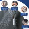 2pcs Silicone Shower Head Holders Relocatable Shower Head Suction Cup Holder