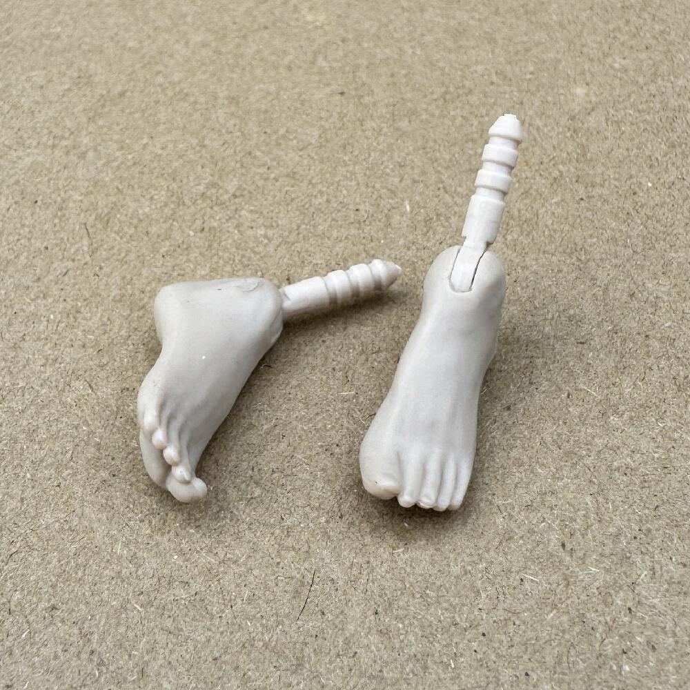 1 Paar MENGF Japan Weiß Ersatzhände Mit Langen Nägeln Verschiedene Gesten Universal Für 1/6 FR/IT Puppe DIY Maniküre