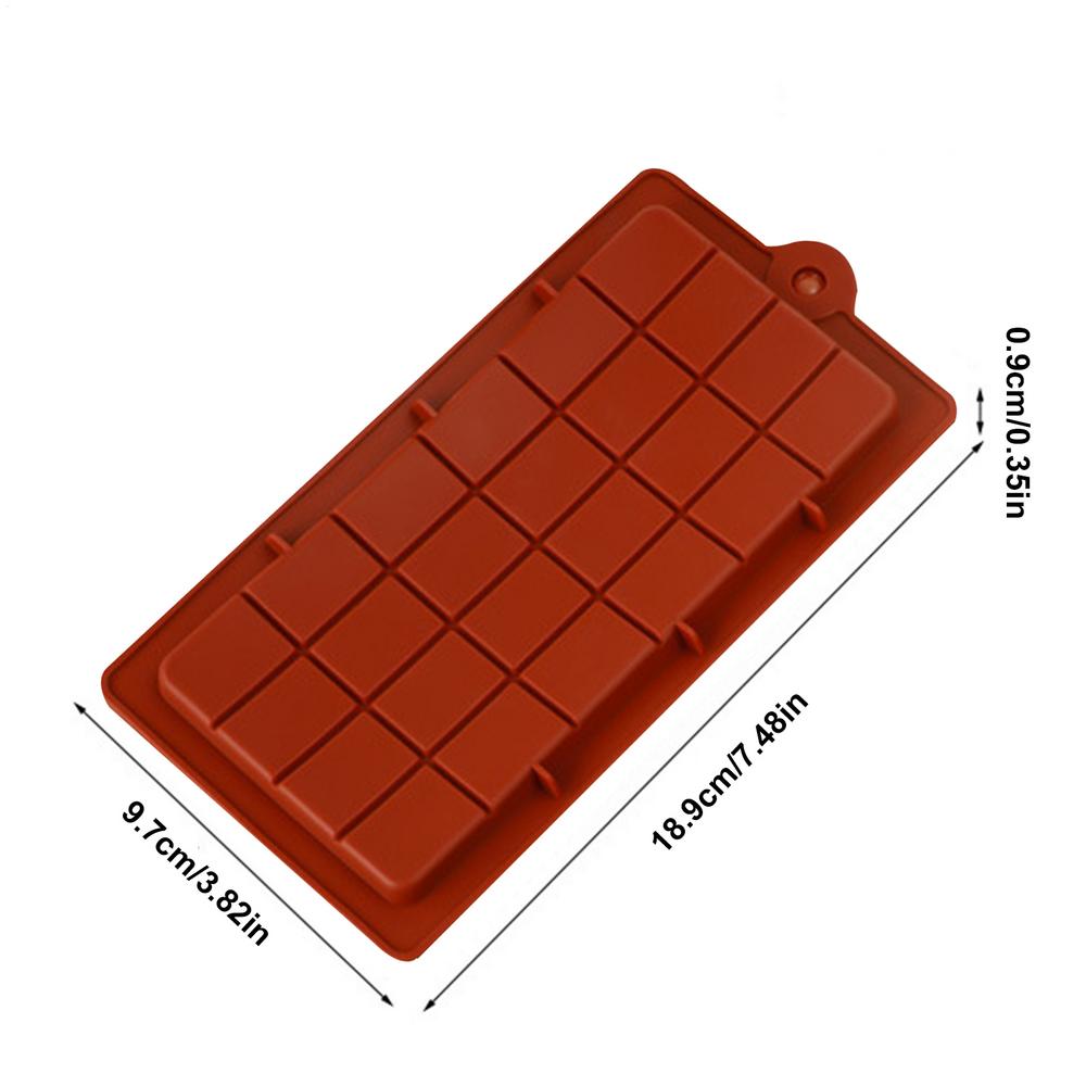 

Chocolate Molds Bakeware Cake Molds High Quality Square Eco-friendly Silicone mold DIY Food Grade 24 Cavity Candy Tools темно-красного