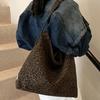 Leopard Print Tote Bag for Women Large Capacity Versatile Shoulder Bag 2026 New Casual Shopping Bag for Commute School Daily Use
