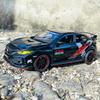 1/32 Scale Honda Civic Type-R Diecast Alloy Model Car Toy, Pull Back Vehicle with Light and Sound for Kids Adults Gift Collection