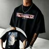 2026 Summer New Arrival Evangelion Pattern Street Style Print ShortSleeve TShirt Y2K Style Suitable for Both Unisex and Unisex