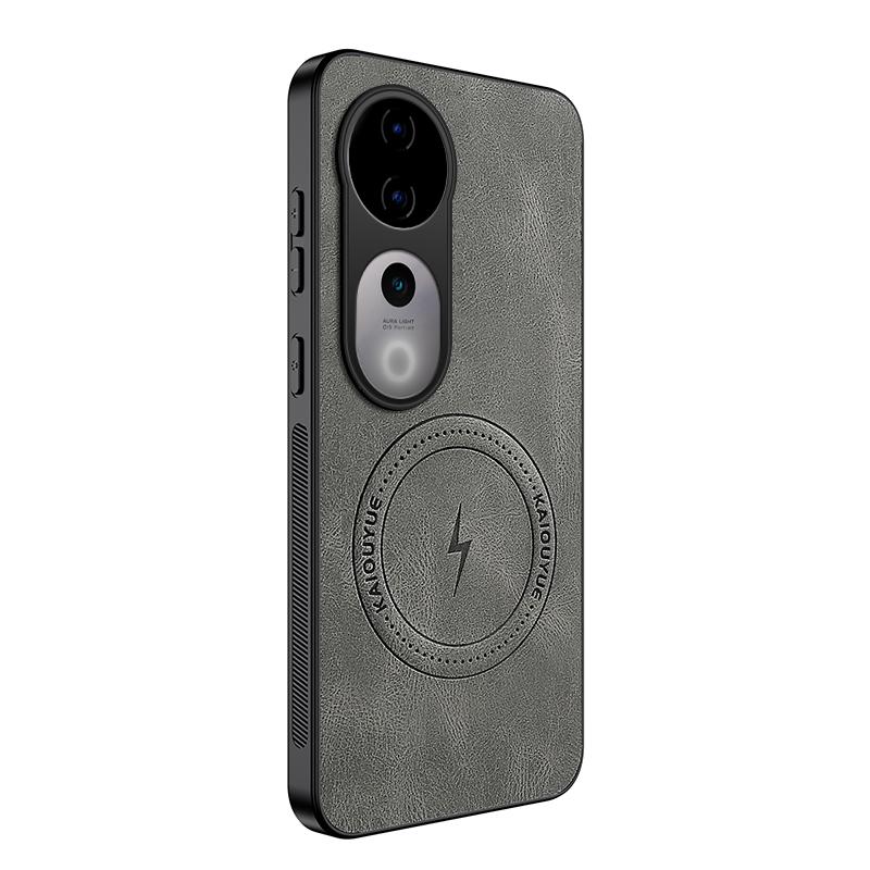 For Vivo V40 New Style Leather Phone Case For Vivo V40 Pro For Magsafe Magnetic Wireless Charge Cover For Vivo V40 Pro Shell