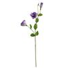 3 Branch Artificial Flower Bouquet with 3-Head Blooms Realistic Faux Silk Flower Bouquet with Stem for Wedding Party Home Office Decor