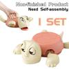1/2sets Funny Turtle Coaster Anti-Slip Heat-Resistant Cup Holder Desk Protect Pad for Home Office Prank Desktop Ornament Gifts