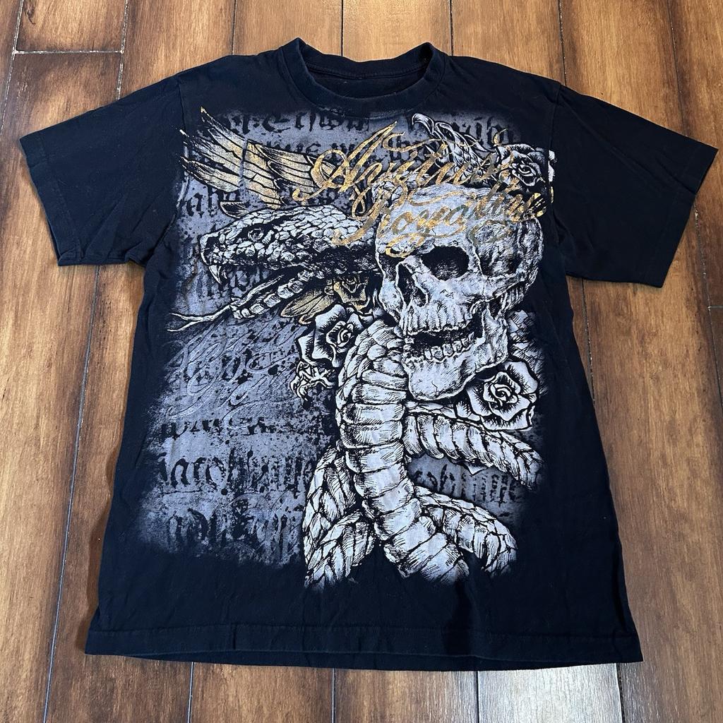Classic Y2k Gothic Style Tshirt Print Oversized T Shirt High Street Shirts Gothic Round Neck Cotton Tops New Unisexs Unisex T Shirt
