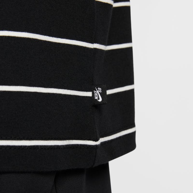 Nike SS25 SB Cotton Casual Loose Soft Comfortable Short Sleeve T-Shirt Men Tops Black HJ0813-010