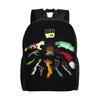 Ben 10 College Bag Back To School Season Ben Tennyson With Alien Arms Solid Backpack