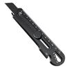 Maeda Schwerlast schwarzes Edelstahl-Utility-Messer: 6-in-1 Tapeten- und Paketmesser in Industriequalität