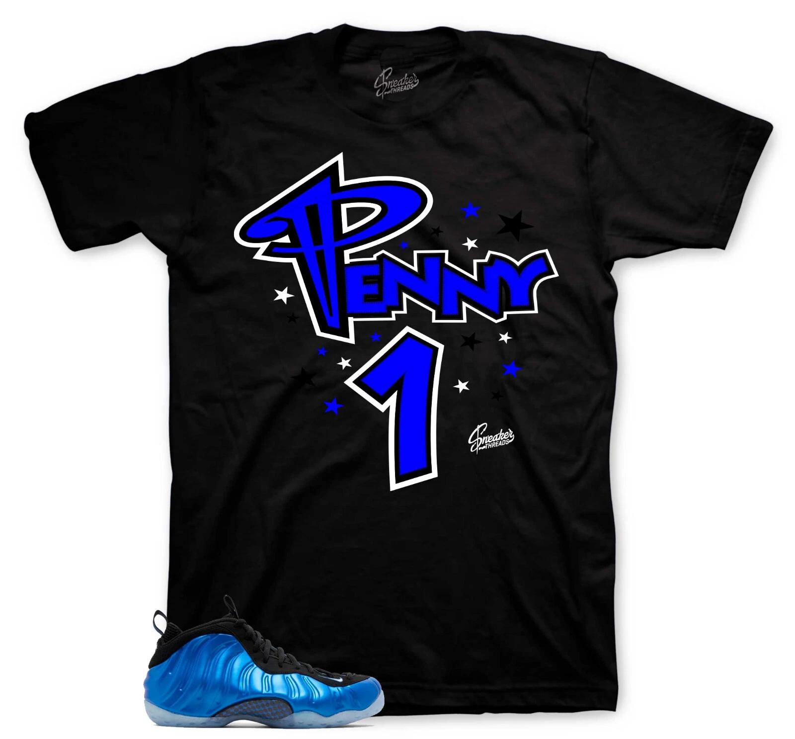Shirts To Match Foamposite Royal International Blue - One Tee 3XL