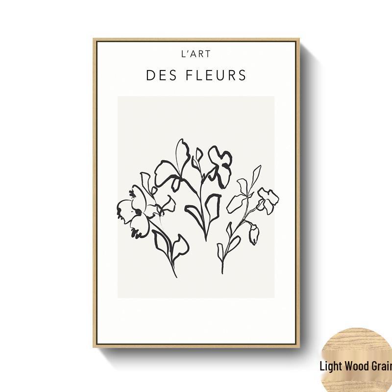 High-End Abstract Line Art Canvas Set for Living and Dining Rooms