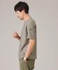 Takeo Kikuchi Men's Melange T-Shirt, Bishu Weave/Made In Japan, Light Gray (011) 04 (LL), 07031013