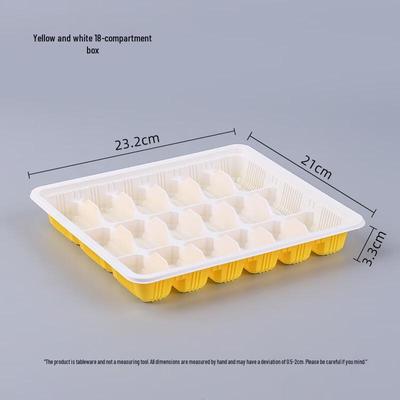 Disposable Transparent Plastic Dumpling Containers