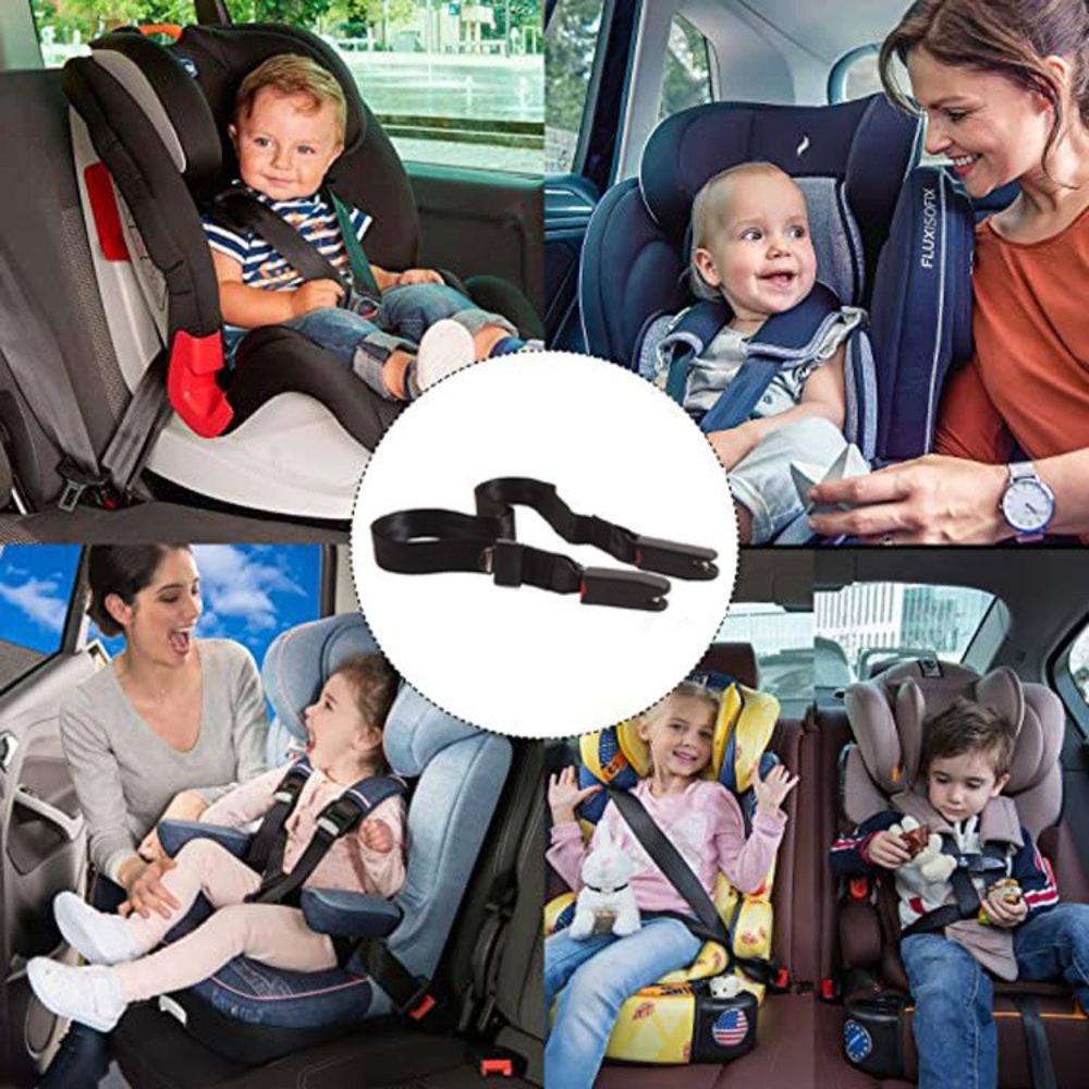 2-point Strap Car Child Safety Seat Belt Universal Interface Connection Strap  Baby Safety