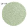 Heat Resistant Table Mats Round Insulated Placemat for Dining Table, Paper Place Mat, Waterproof Oil Proof Non Decorative Lace Slip Coaster