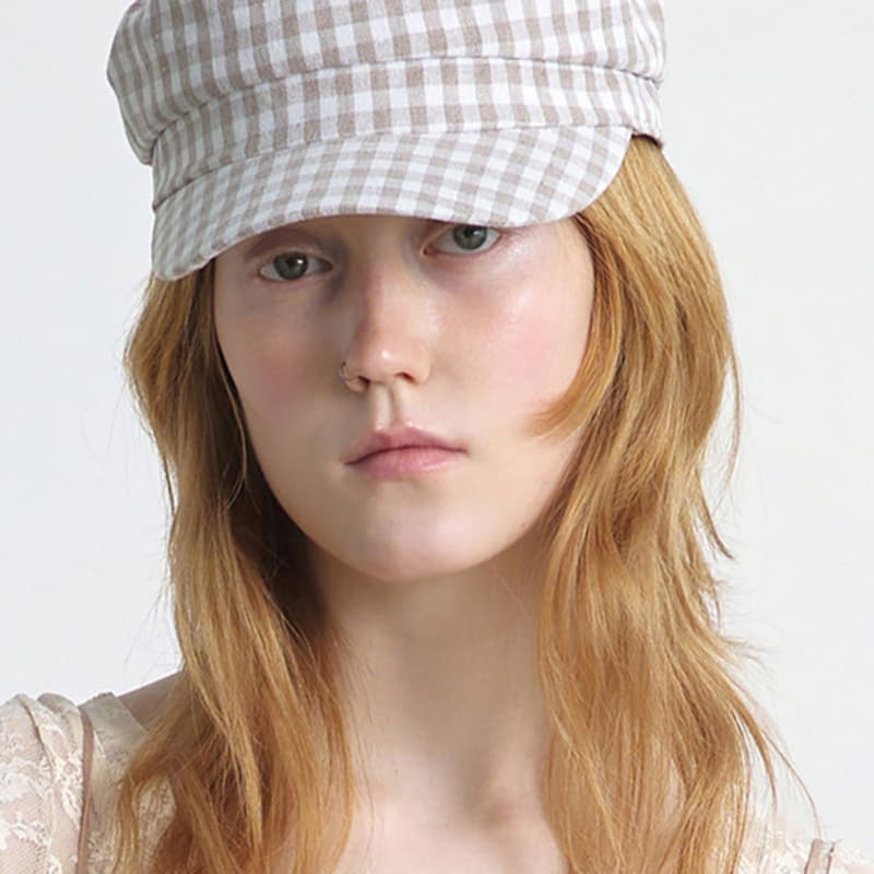 UNDERCONTROL STUDIO MARINER / GINGHAM ck / BEIGE