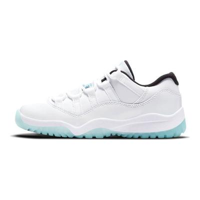 Air 11 Retro Low PS Legend Blue Kids Sneakers White Black 505835-117