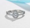 Neuer 925er Sterlingsilberring Verstellbar Schlichtheit Mode Exquisit Herren Damen Schmuck Zubehör Hochzeitssteine Party Geschenke