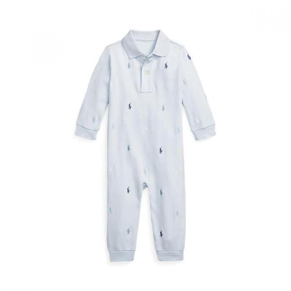 Ralph Lauren Baby Boys Soft Cotton Polo Coverall Cwpoopci3320203400 9M
