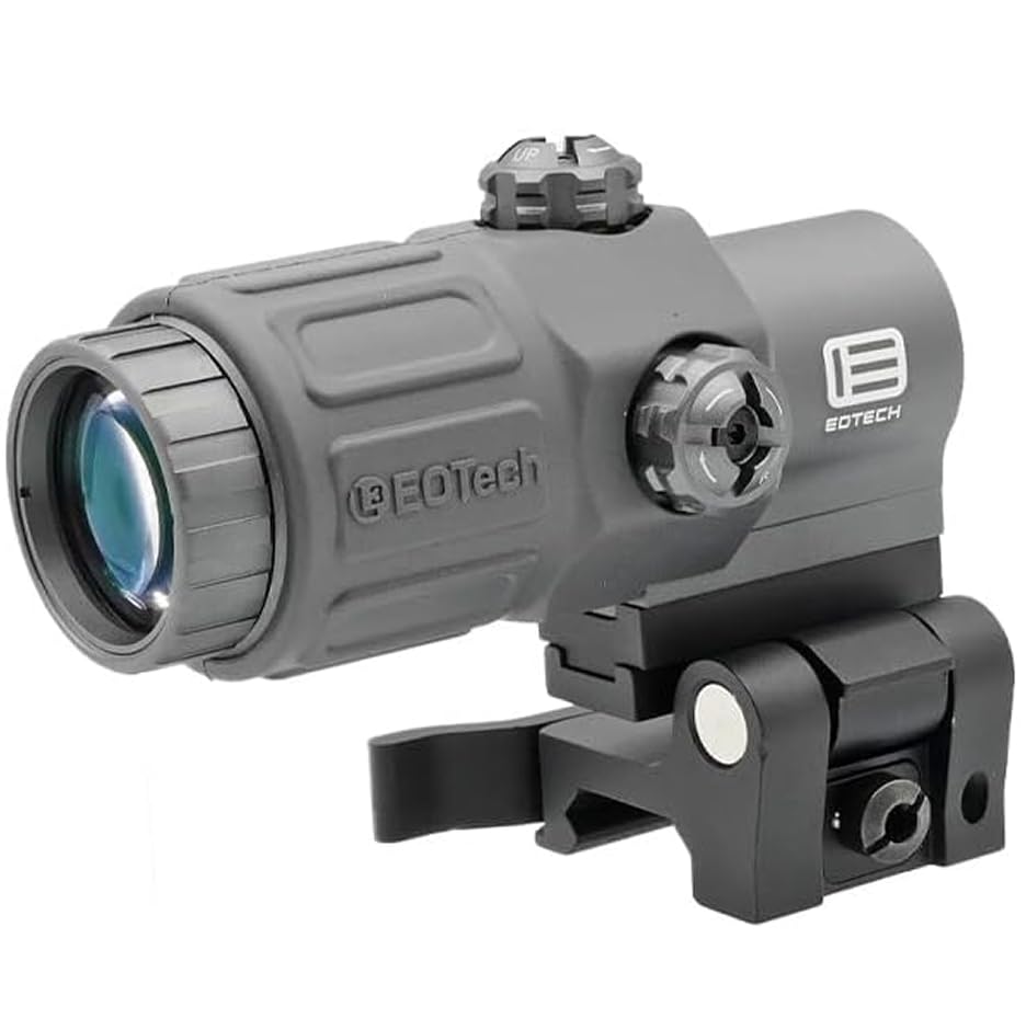 

[Military Garage] EVOLUTION GEAR Iotek Type G33 Magnifier Replica (GRAY ANODIZED [MODERN]) 3x Booster Magnifier, Gray