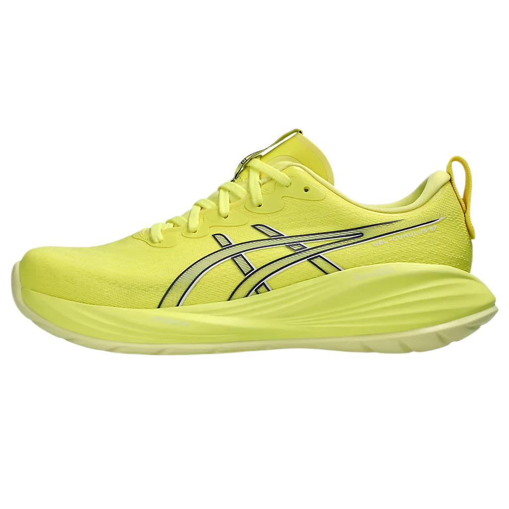 Asics Gel-Cumulus 27 Comfortable Versatile Simple Fashion Mesh Low-Top Running Shoes Men sneaker Lemon-Yellow 1011B960-750