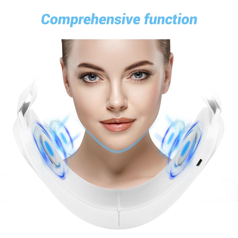 EMS Facial Massager Chin Lift Belt LED Photon Therapy Face Slimming Vibration Device Cellulite Jaw Face Lifting Machine Dropship