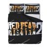 Funda de edredón de anime Red Dead Redemption Juego de ropa de cama, Cubierta de cama suave para niños, Individual Doble Matrimonial King Juego de cama King