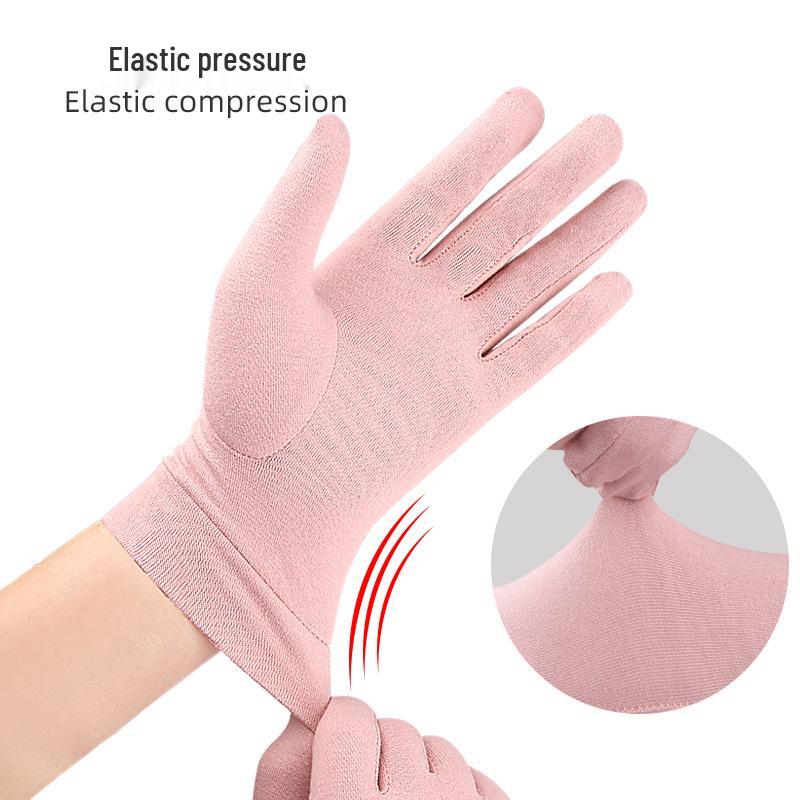 High Elastic Breathable Full Finger Pressure Gloves for Outdoor Cycling and Sports
