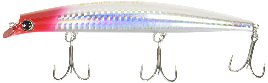 Ams Design Minnow Sasuke S Reppu 140mm 21g Red Head Lure (ima) #RPS140-101