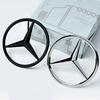New For Mercedes Benz 3d ABS Black Rear Trunk Star Logo For Mercedes Benz W203 W204 W205 W212 W213 W176 W177 W222 W223 W117 W246