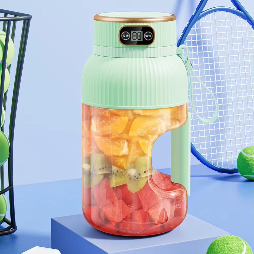 Large Capacity Fruit Juicer Cup Rechargeable Smoothie Making Bottle Fruit Blender Cup  Sports
