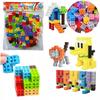 Trifox Bausteine 3+ Jahre Bunt Kreativ 4D Quadrate