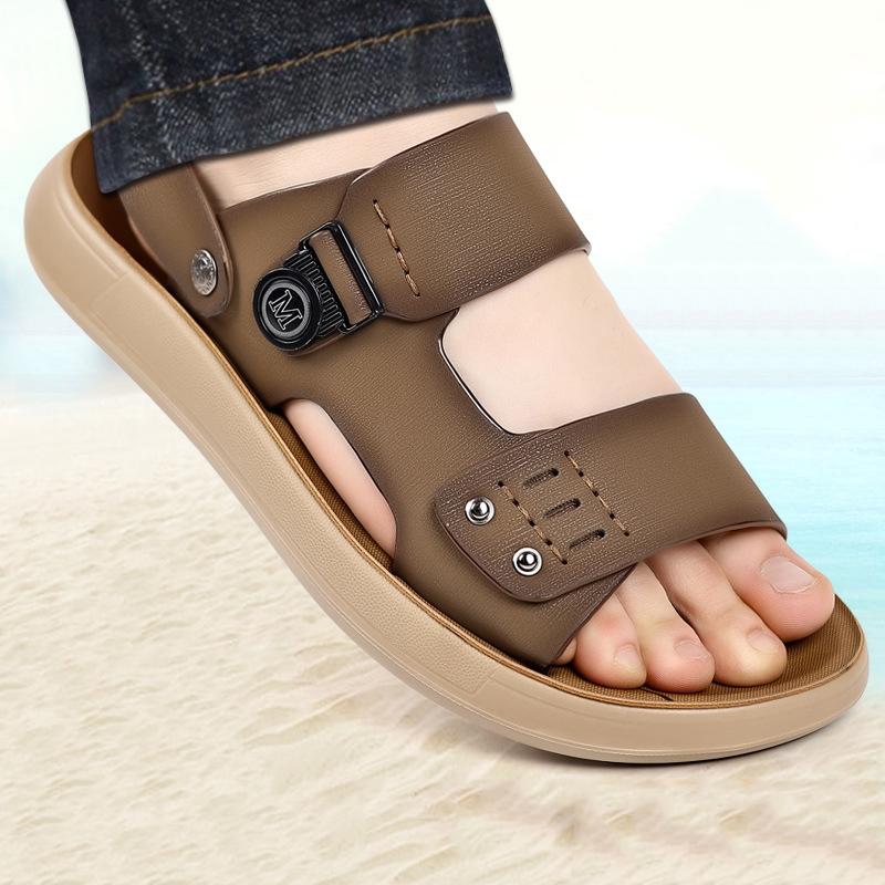 Fashion Fashion New Men's Summer Comfort Soft Sole Hole Clogs Sandals Trendy Slipper Garden Beach Shoes Hombre Footwear