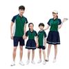 Men & Women Cotton Parent-Child Short Sleeve Sportswear Set - Summer Casual Outdoor Running & School Uniform