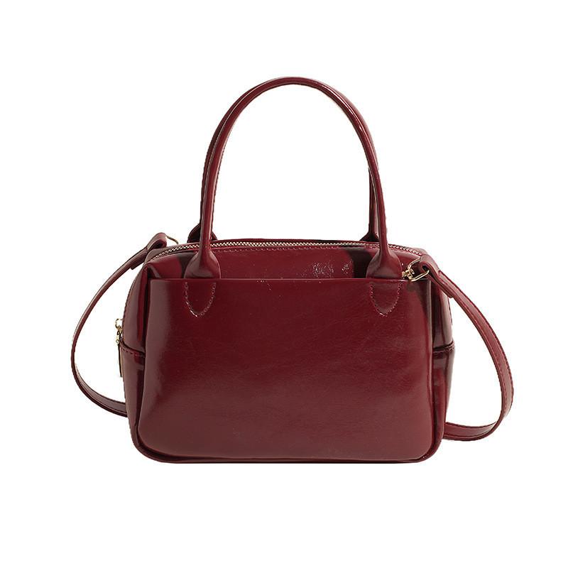 Ielgy Trendy Underarm Bag Fashion Simple Small Square Bag Trendy Casual One-Shoulder Diagonal Bag