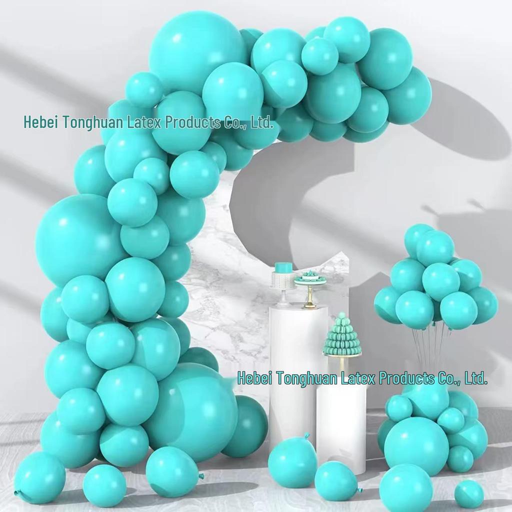 Conjunto de Balões Macarons Matte e Metálicos para Decorações de Festa de Aniversário Multicena