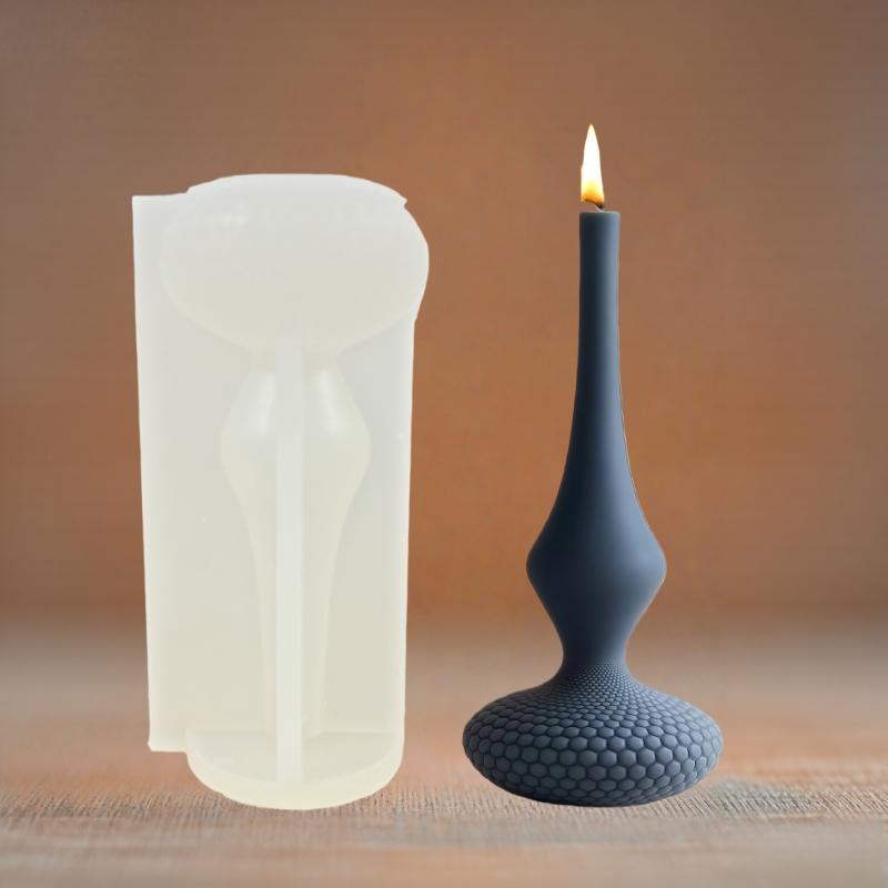 Striped Roman Column Cylinder Long Rod Candle Silicone Mold Spherical Ball Cylinder Resin Mold Striped Ball Cylinder Gypsum Mold