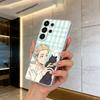T-Tsumugi- Rintaro Phone Case For Samsung S25,S24,S21,S22,S23,S30,Ultra,S20,Plus,Fe,Lite Transparent Cover