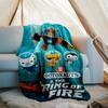 Octonauts Theme Printed Blanket Perfect For Couch Bed Travel Outdoor Use Machine Washable Cozy Durable