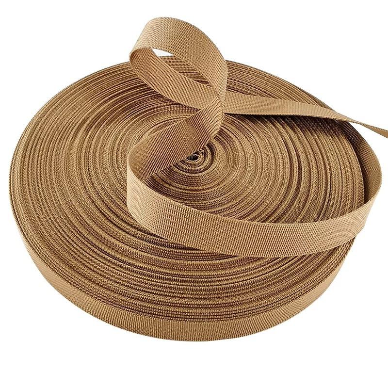 Anti-Nylon Fine Pit Pattern Webbing American Pattern Luggage Clothing Webbing Environmental Protection Schoolbag Backpack