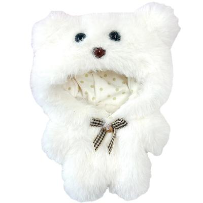 Vestiti bianchi, soffici e di cotone per bambole, per peluche da 10 cm, g.trigger, adatti per Oshi-Nui (bambole di peluche)