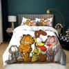 Cartoon Duvet Cover Set G-Garfield 3D Print Bedding Set 2/3piece set Kids Boy Girl Single/Double/Queen Size Home Textile