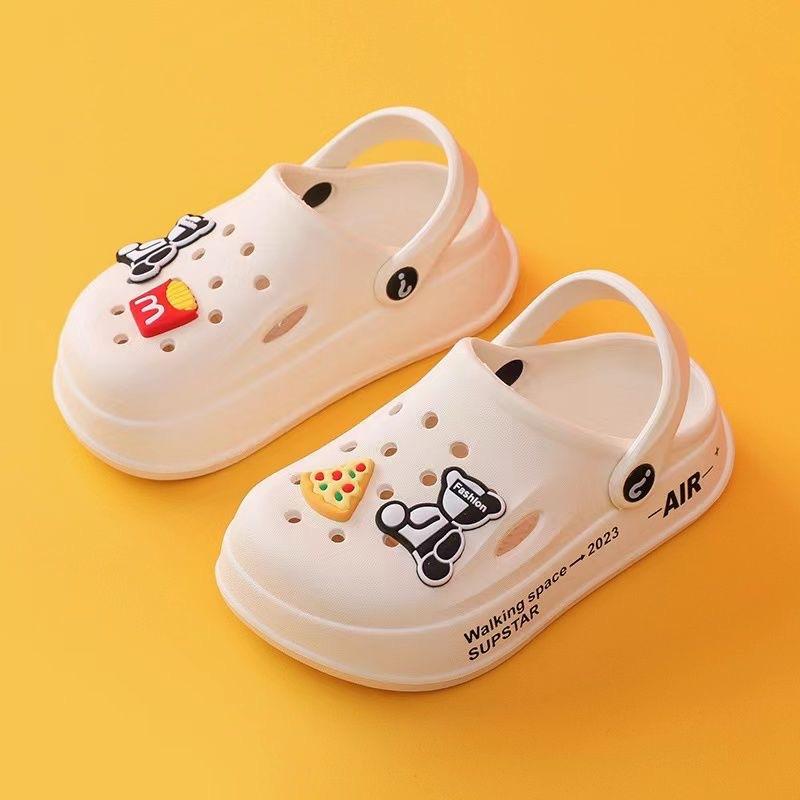 Children's Astronaut Hole Shoes, Boys, Middle-aged and Older Children Wear Non-slip Thick-soled Beach Shoes In Summer, Baby Cute Indoor