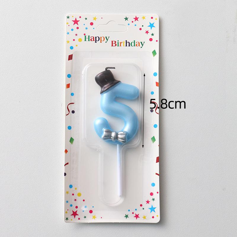 1st Birthday Bow Candle - Little Fairy Cake Decoration