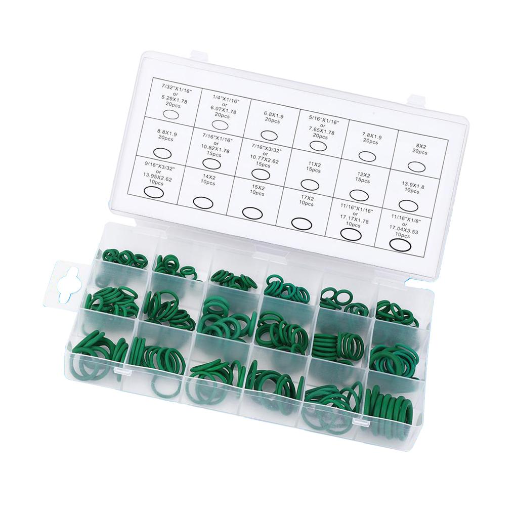 

Набор уплотнительных колец 270 штук Фитинги для ванной Комнатные принадлежности Уплотнительная шайба Водонепроницаемость Без протечек Фитинги для ванной Резиновая прокладка