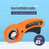 Multifunctional 45mm Rotary Fabric Cutter for Cloth, Leather, and More