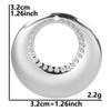 6pcs Rectangle Star Bulk Charms For Jewelry Making DIY Earrings Accessories Geometric Stainless Steel Charm Pendant Materials